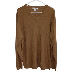 Cypress Links Golf Wear Men’s V Neck Sweater XL Cotton